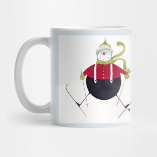 Roly Poly Snowman Mug